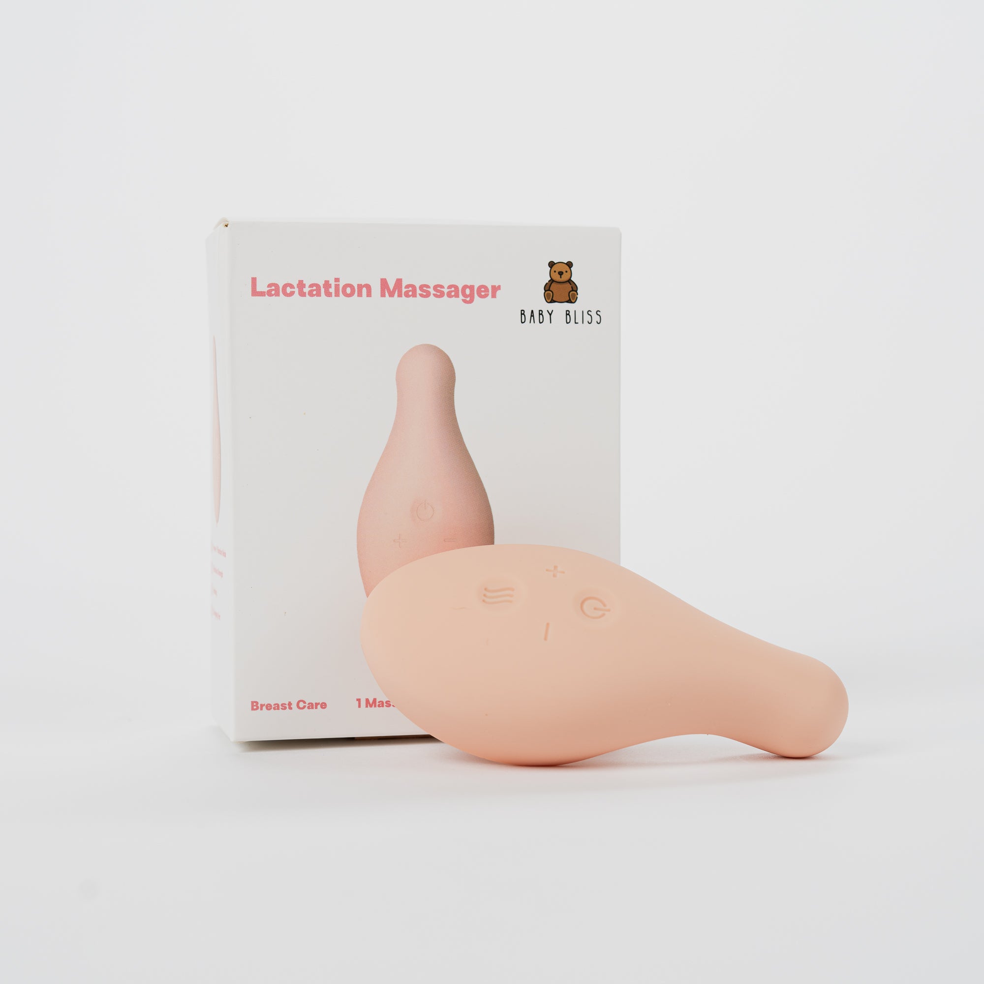 Baby Bliss Warming Lactation Massagers – Heated Breastfeeding Relief to Boost Milk Flow