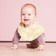 Reversible Organic Cotton Baby Bibs – Double-Layer Absorbent Feeding Bibs for Newborns