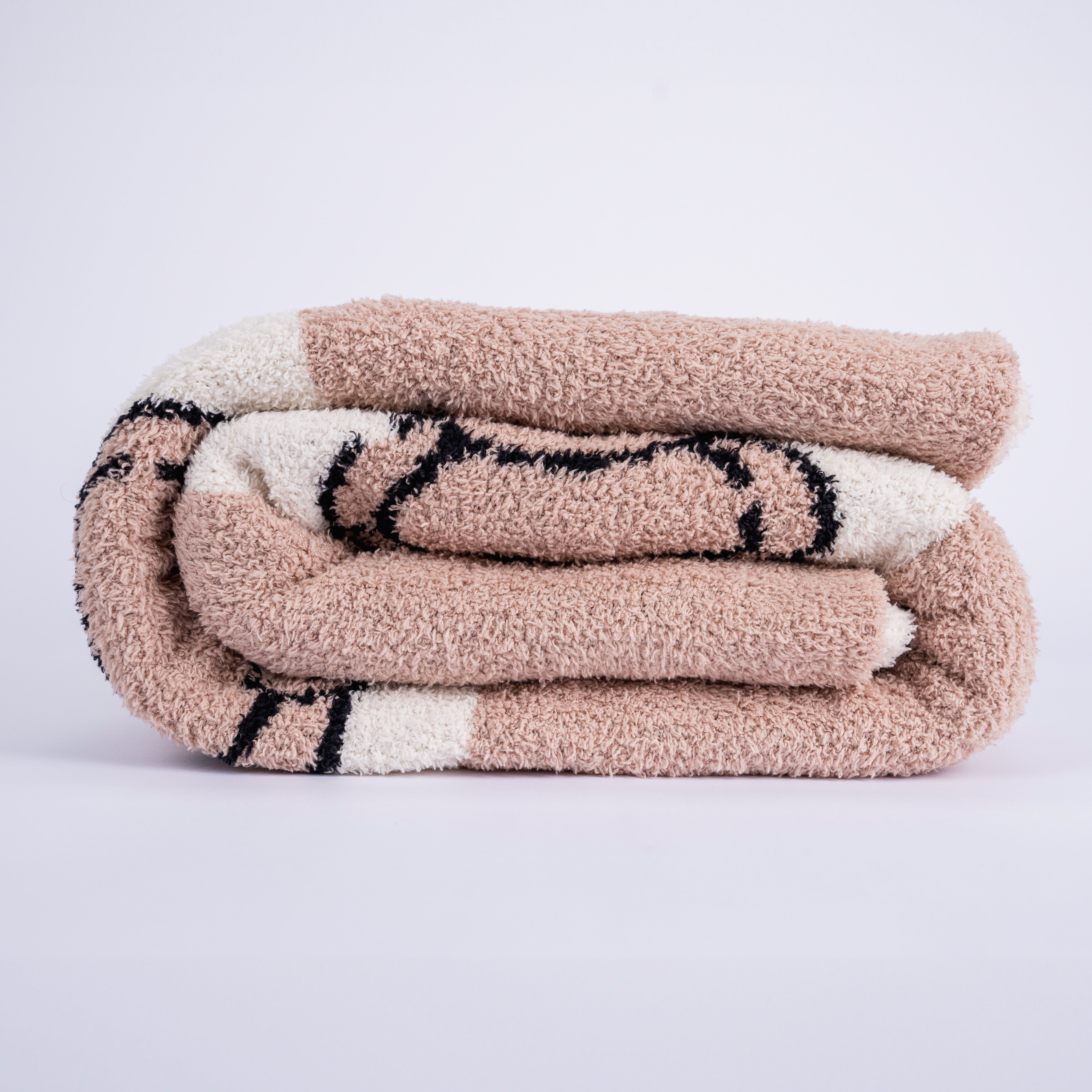 Cozy Dream Blanket – Ultra Soft Throw Blanket with Two-Tone Bloom Pattern