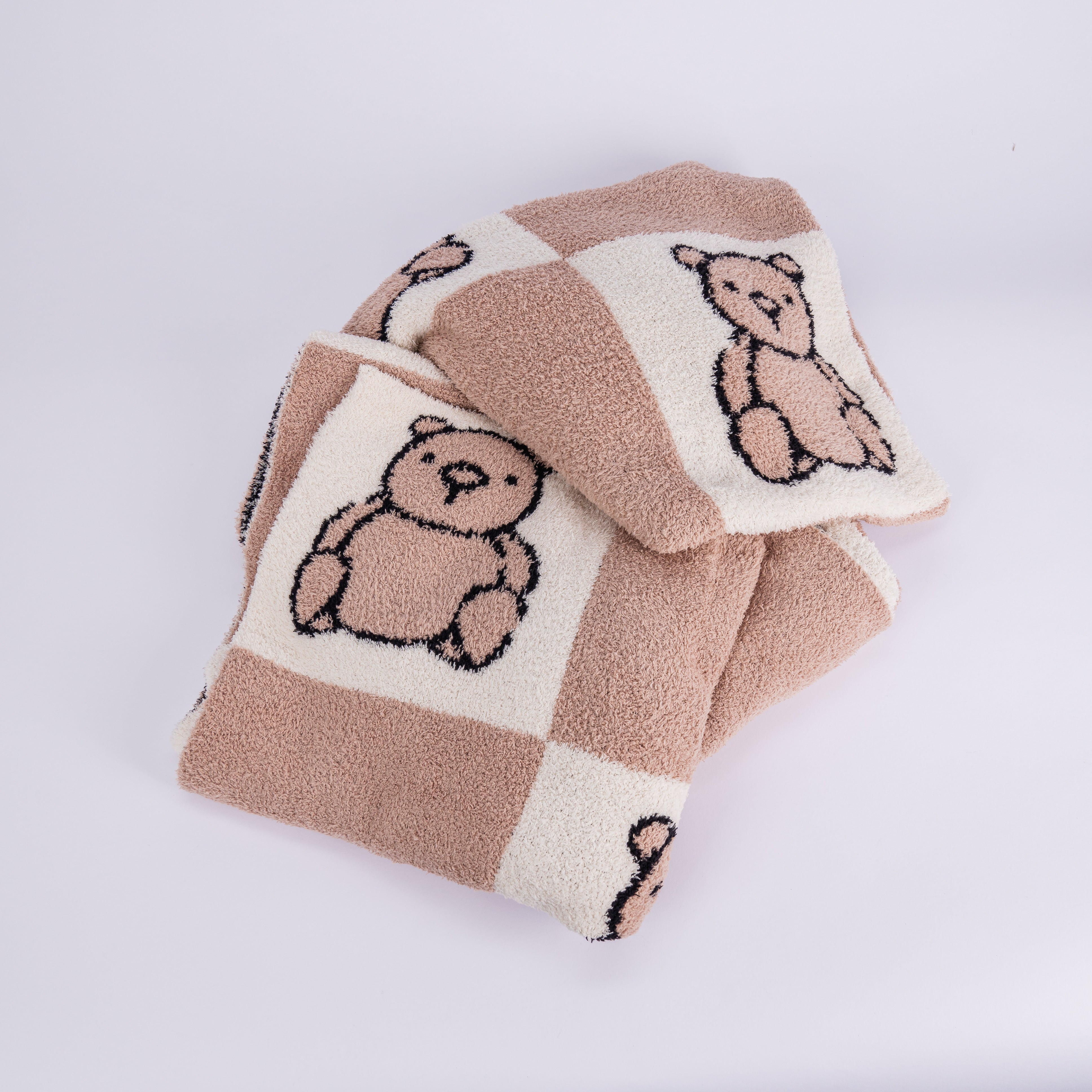Cozy Dream Blanket – Ultra Soft Throw Blanket with Two-Tone Bloom Pattern
