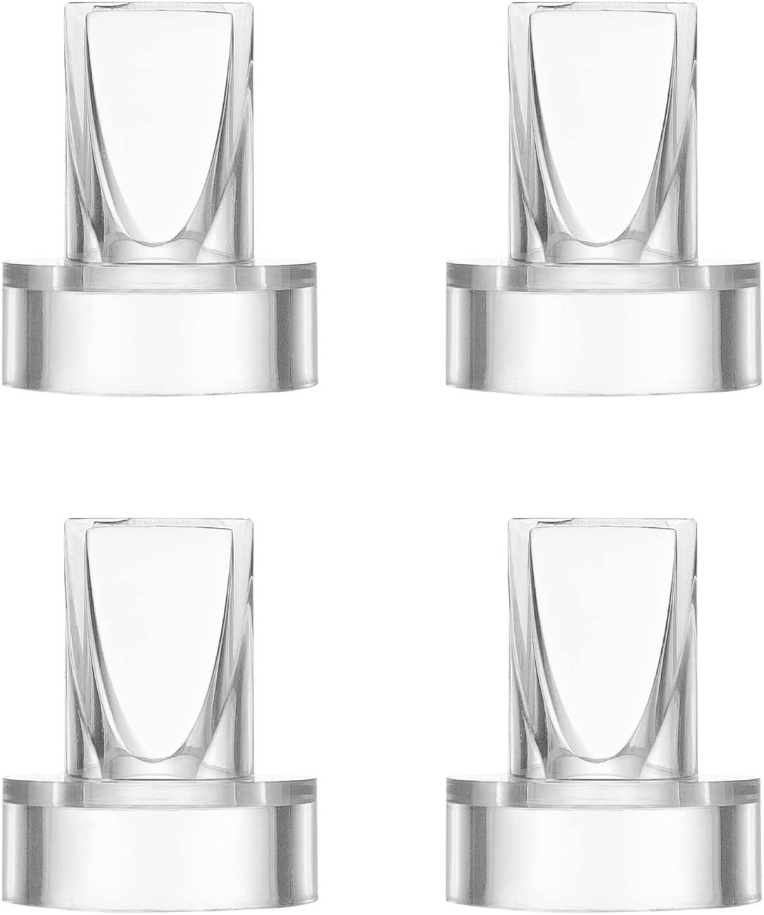 Duckbill Valves (2-Pack) – Compatible with Baby Bliss Wearable Breast Pump, BPA-Free Replacement Parts