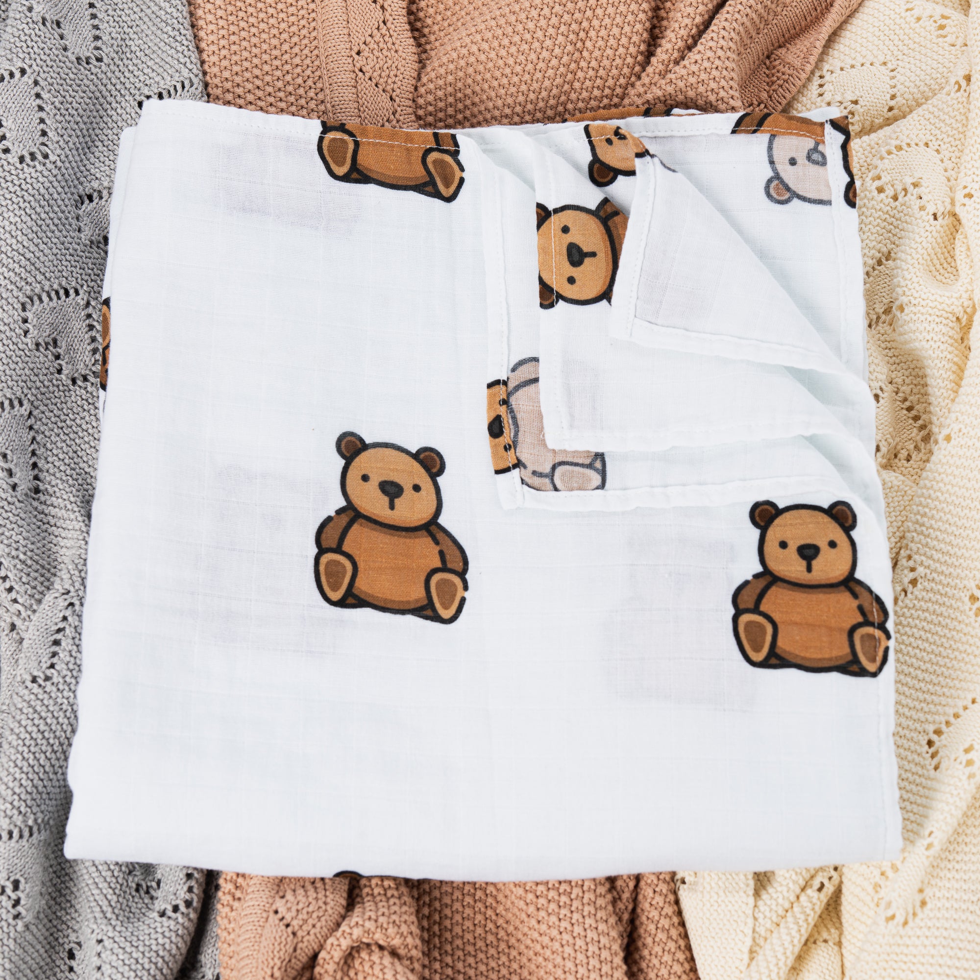 Oh Baby ! Muslin Swaddle Blankets