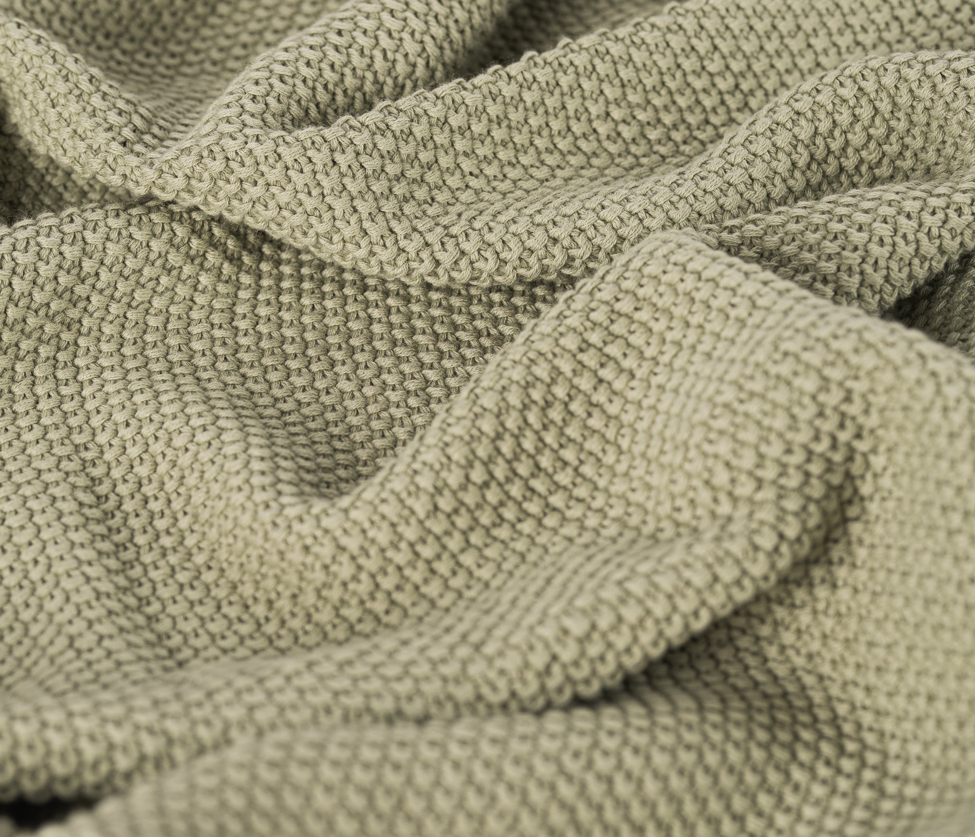 Handmade  Crocheted Knit Blanket