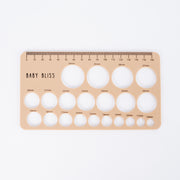 Breast Pump Flange Sizing Ruler – Flexible Silicone Nipple Measuring Tool