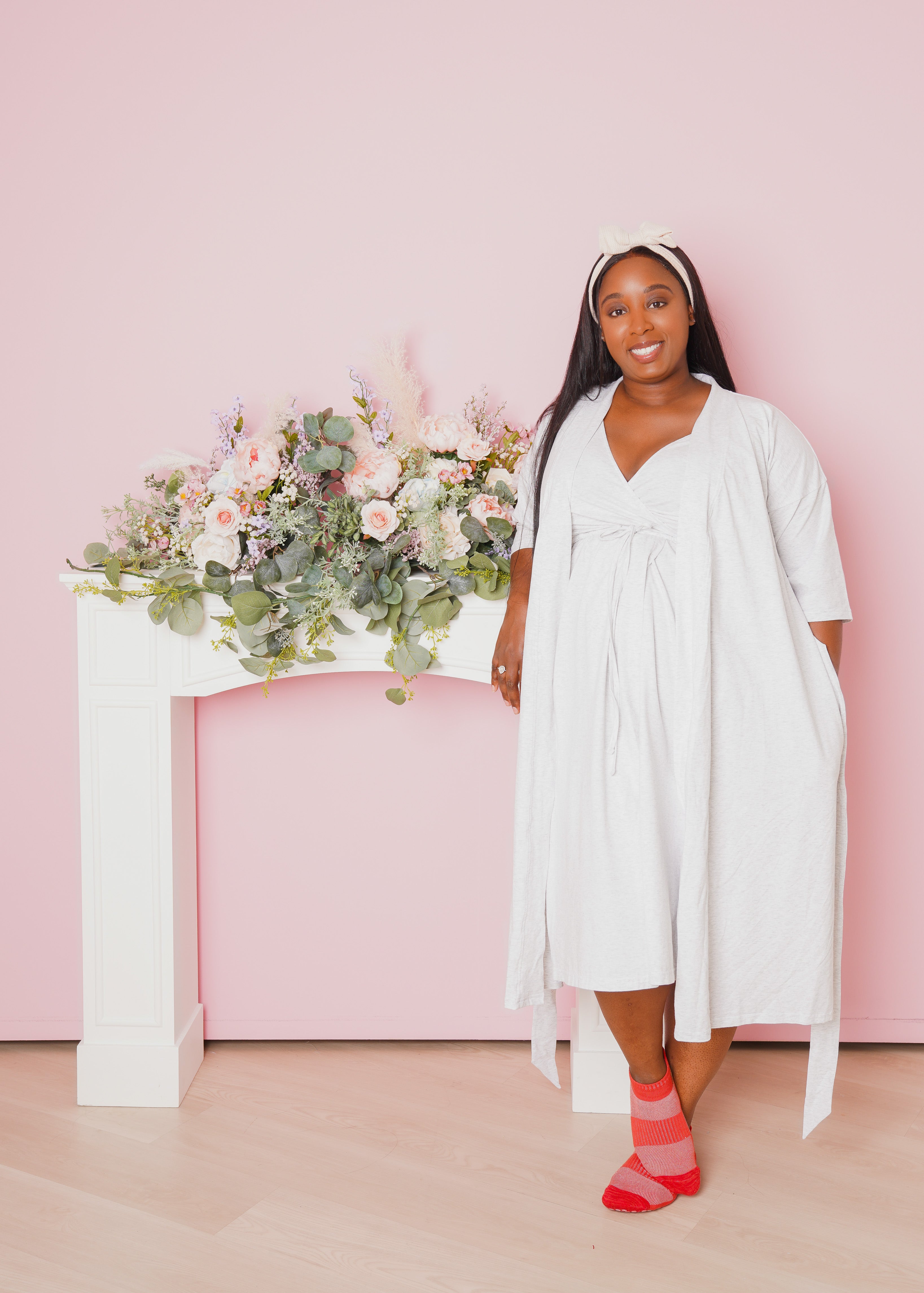Cozy Dream Robe – Soft Cotton Modal Blend Loungewear for Everyday Comfort