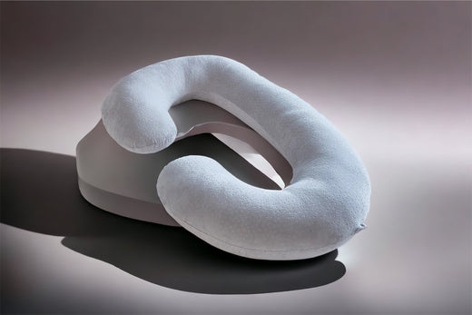 Ultra Soft C-Shaped Pregnancy Pillow – Full Body Support for Maternity Sleep & Nursing Comfort